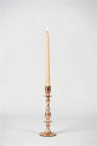 Kerzenständer, Alu Ø8.5x H25cm, old cooper