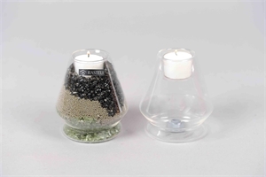 Teelichthalter, Bouchon Ø10x H11.5cm, klarglas Teelichthalter, Bouchon Ø10x H11.5cm, klarglas