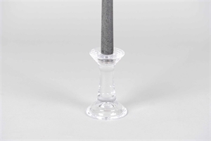 Kerzenständer, Sempli Ø8x H12.2cm, klarglas