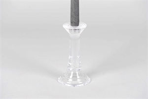 Kerzenständer, Sempli Ø9x H16cm, klarglas