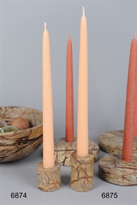 Kerzenständer, Marmor Ø5x 7.5cm, ocker Kerzenständer, Marmor Ø5x 7.5cm, ocker