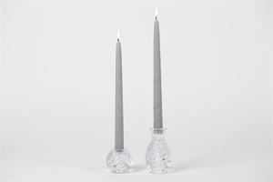 Kerzenständer, Glas Twizzler Ø7x H6.3cm, klar* Kerzenständer, Glas Twizzler Ø7x H6.3cm, klar*