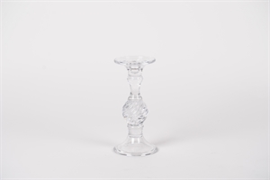 Kerzenständer, Twizzler Ø12x H25cm, glas Kerzenständer, Twizzler Ø12x H25cm, glas