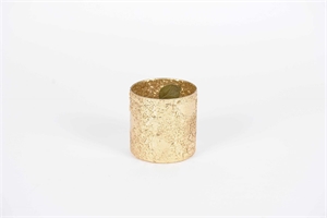 Windlicht, Votiv Fagus Ø10x H10cm, gold Windlicht, Votiv Fagus Ø10x H10cm, gold