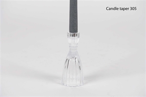 Kerzenständer, Dame Ø6.5x H15cm, glas