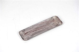 Aluschale, Brindle L38x 12x H2cm, brown Aluschale, Brindle L38x 12x H2cm, brown