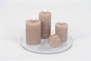 Untersetzer, Ruffles Ø24.7x H1.8cm, glas Untersetzer, Ruffles Ø24.7x H1.8cm, glas
