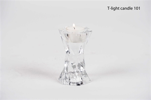 Kerzenständer, Spiral L6.2x 5.5x H8.8cm, glas Kerzenständer, Spiral L6.2x 5.5x H8.8cm, glas