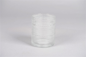 Windlicht, Glas Perline Ø10x H12.5cm, klar Windlicht, Glas Perline Ø10x H12.5cm, klar