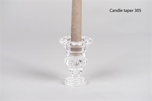Kerzenständer, Kelch Ø7.8x H11cm, glas