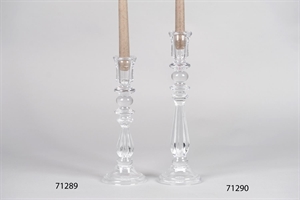 Kerzenständer, Altesse Ø10x H30cm, glas