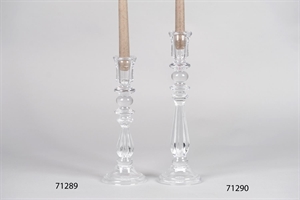 Kerzenständer, Altesse Ø10x H30cm, glas Kerzenständer, Altesse Ø10x H30cm, glas