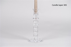 Kerzenständer, Colonel Ø11x H27cm, glas Kerzenständer, Colonel Ø11x H27cm, glas