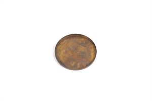 Schale, Alu rund - Ø20 x H1.5cm, aged anti Schale, Alu rund - Ø20 x H1.5cm, aged anti