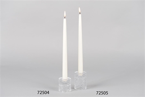 Kerzenständer, Bumpy Ø6x H8cm, glas