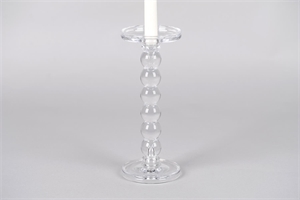 Kerzenständer, Pila di palline Ø10.8x H27cm, glas