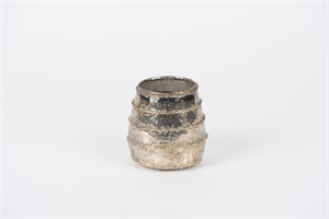 Windlicht, bound body Ø11x H10cm, metallic Windlicht, bound body Ø11x H10cm, metallic