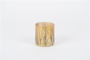 Windlicht, Glas Spriggy Ø10x H10cm, gold Windlicht, Glas Spriggy Ø10x H10cm, gold