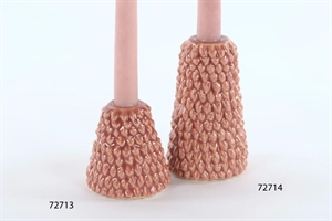 Kerzenhalter, Knobby Ø8.3x H8cmm, coral Kerzenhalter, Knobby Ø8.3x H8cmm, coral