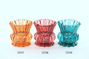 Votiv, Collerette Ø8x H8cm, orange Votiv, Collerette Ø8x H8cm, orange