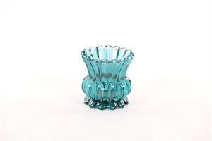 Votiv, Collerette Ø8x H8cm, teal Votiv, Collerette Ø8x H8cm, teal
