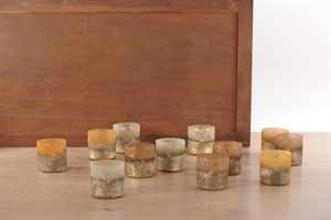 Windlicht, Votiv Sidabras - Ø8x H8cm, orchid ice Windlicht, Votiv Sidabras - Ø8x H8cm, orchid ice