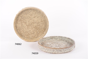 Rundschale, Roughston Ø25x H4cm, sandy beach Rundschale, Roughston Ø25x H4cm, sandy beach