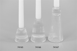 Kerzenständer, Iconical Ø5.9x H5.9cm, glas Kerzenständer, Iconical Ø5.9x H5.9cm, glas