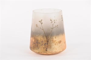 Windlicht, Outglow - Ø23x H25cm, kupfer Windlicht, Outglow - Ø23x H25cm, kupfer