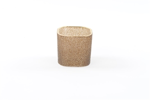 Teelicht, Cozy Glow Ø7x 7x H6.5cm, brown Teelicht, Cozy Glow Ø7x 7x H6.5cm, brown