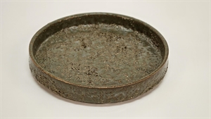 Schale, Earth Keramik - Ø25x H4cm, green Schale, Earth Keramik - Ø25x H4cm, green