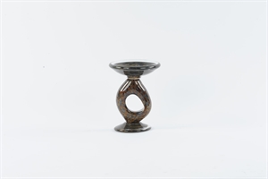 Kerzenständer, Balance - Ø15.5x H20.5cm, coffee Kerzenständer, Balance - Ø15.5x H20.5cm, coffee