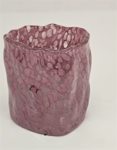Glasvase Votiv, Salamander Ø8.34x H8.5cm, pink Glasvase Votiv, Salamander Ø8.34x H8.5cm, pink
