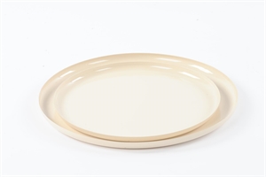 Untersetzer, Talam Metall - Ø27+ Ø33x 1.5cm, beige Untersetzer, Talam Metall - Ø27+ Ø33x 1.5cm, beige