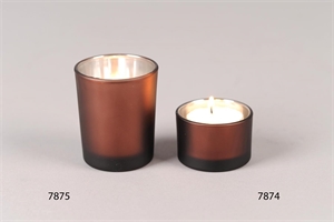Votiv, Coeur dargent Ø5.6x H6.7cm, brun rosé Votiv, Coeur dargent Ø5.6x H6.7cm, brun rosé