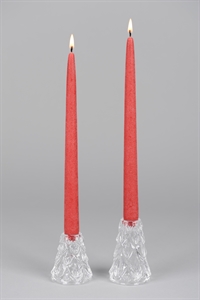 Kerzenständer, Glas Ø6.8x H10cm, klarglas