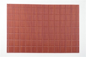 Placemat, 45x 30cm Quadrato - waschbar, copper