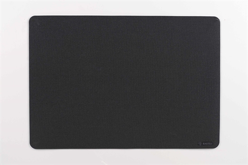 Tisch-Set, 43x 30cm Lederoptik, black Tisch-Set, 43x 30cm Lederoptik, black