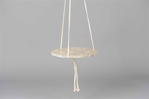 Makramee, mit Tragbord - Flint Stone Ø30cm, grün Makramee, mit Tragbord - Flint Stone Ø30cm, grün