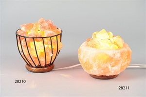 Luminary, Steinsalz- Schüssel Ø17x H15cm, coral