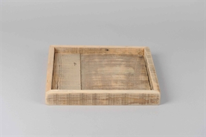 Untersetzer, Holz - L33x 33x H4cm, natur Untersetzer, Holz - L33x 33x H4cm, natur