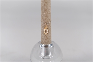 Anhänger, Tropfen - Set/2 Kerzendeco, gold Anhänger, Tropfen - Set/2 Kerzendeco, gold