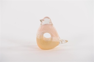 Vogel, Glas L11.5x 5x H13cm, rose Vogel, Glas L11.5x 5x H13cm, rose
