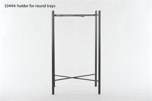 Metal Rack, für Rundschale 50cm - Ø52.5x H55cm, schwarz