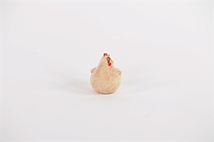 Huhn Poulet, Keramik - L6.6x 6.5x H8.2, weiss Huhn Poulet, Keramik - L6.6x 6.5x H8.2, weiss