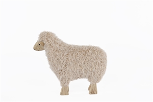 Schaf, Woolly L27x 8x H24cm, hellbraun Schaf, Woolly L27x 8x H24cm, hellbraun
