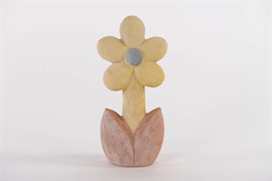 Flowertime, Keramik- L15x 9.5x H33cm, yellow Flowertime, Keramik- L15x 9.5x H33cm, yellow