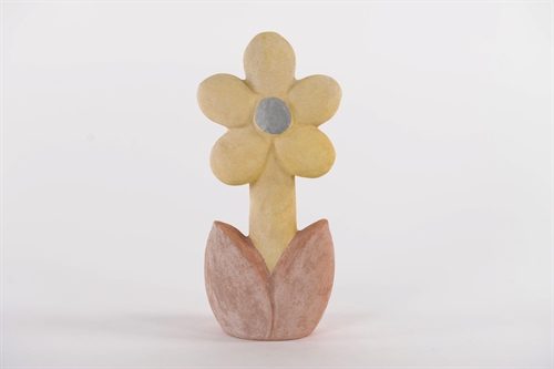 Flowertime, Keramik- L15x 9.5x H33cm, yellow Flowertime, Keramik- L15x 9.5x H33cm, yellow