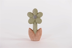 Flowertime, Keramik- L12.5x 7x H25.5cm, green Flowertime, Keramik- L12.5x 7x H25.5cm, green