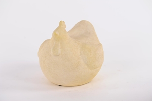 Huhn Hennifer, Keramik - L22x 18x H19.5, soft yellow Huhn Hennifer, Keramik - L22x 18x H19.5, soft yellow